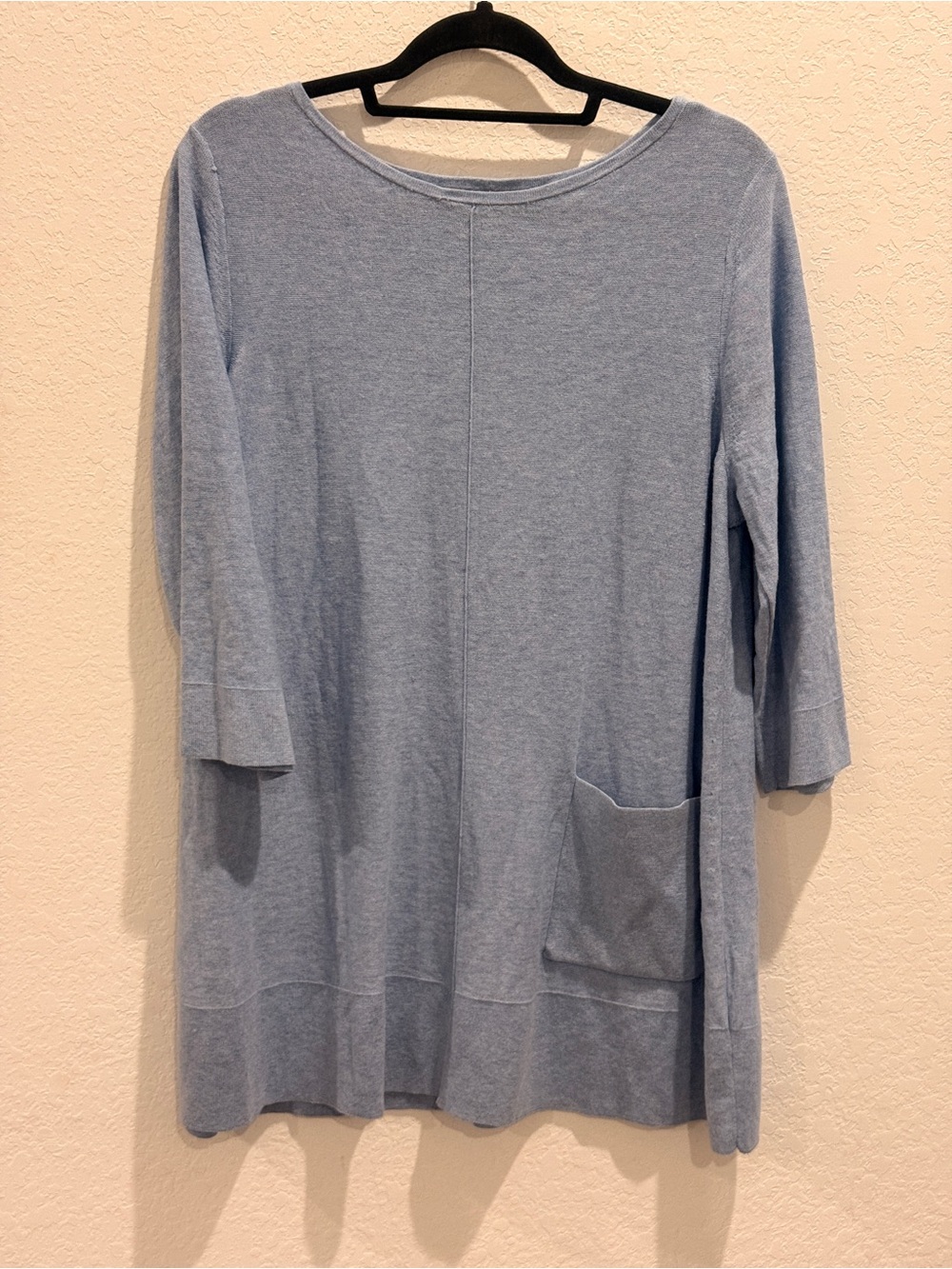 J.‎ Jill Pale Blue Knit Top with Crew Neck